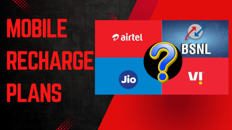 The Rising Cost of Mobile Recharge Plans in  India: An In-Depth Look at Airtel, Jio, Vi, and BSNL